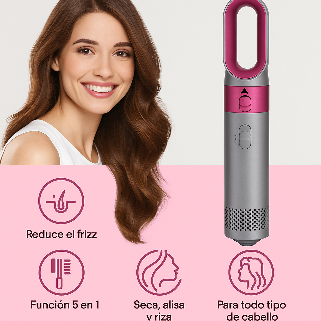 Secador de pelo 5 en 1 - AirGlam™