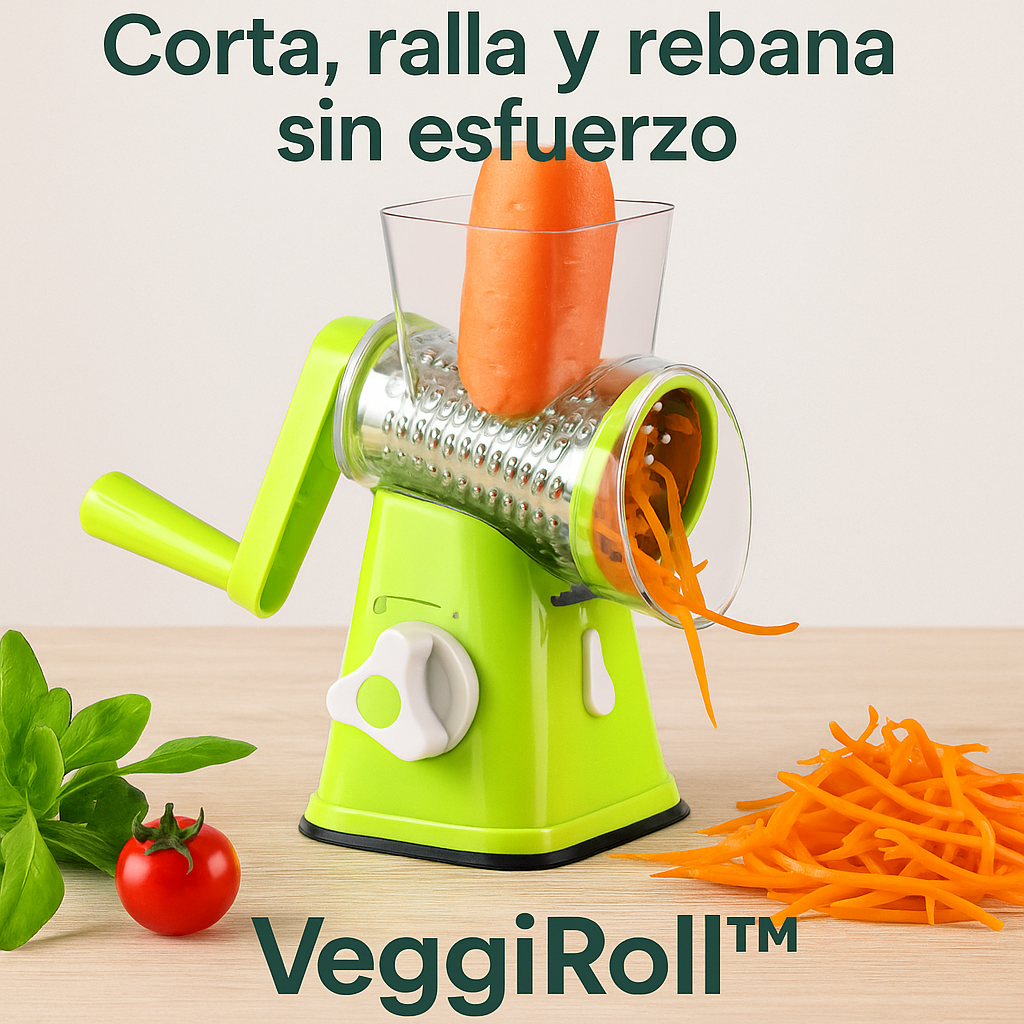Rayador De Verdura 3 En 1 - VeggiRoll™