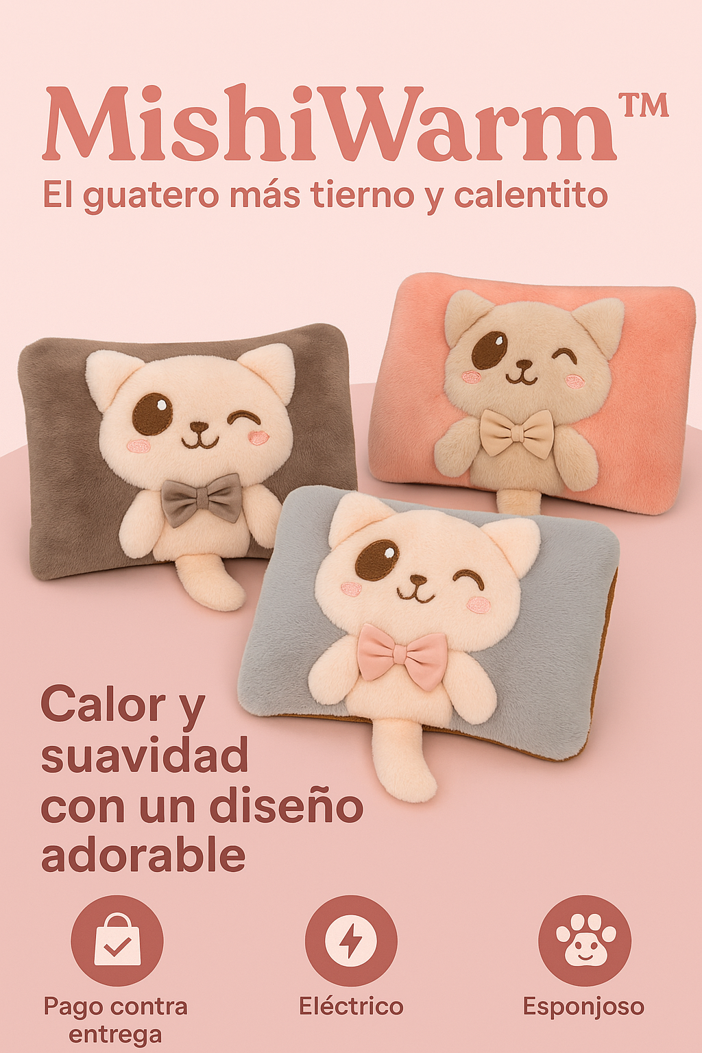 Guatero Recargable Calentador De Manos- MishiWarm™