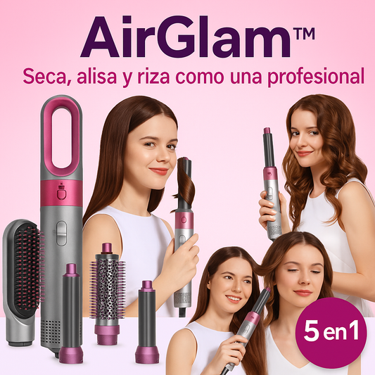 Secador de pelo 5 en 1 - AirGlam™